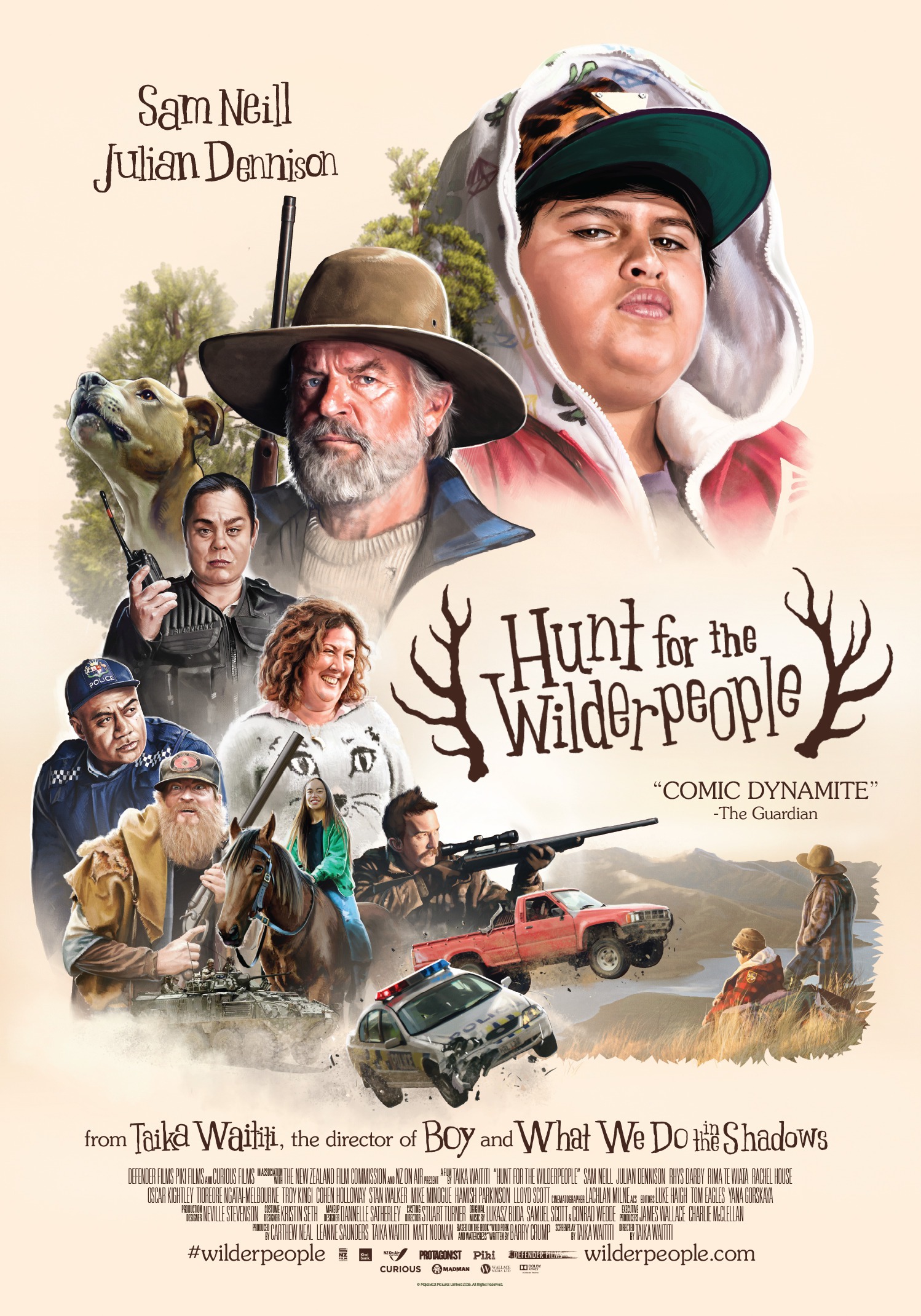 Omslag till filmen: Hunt for the Wilderpeople